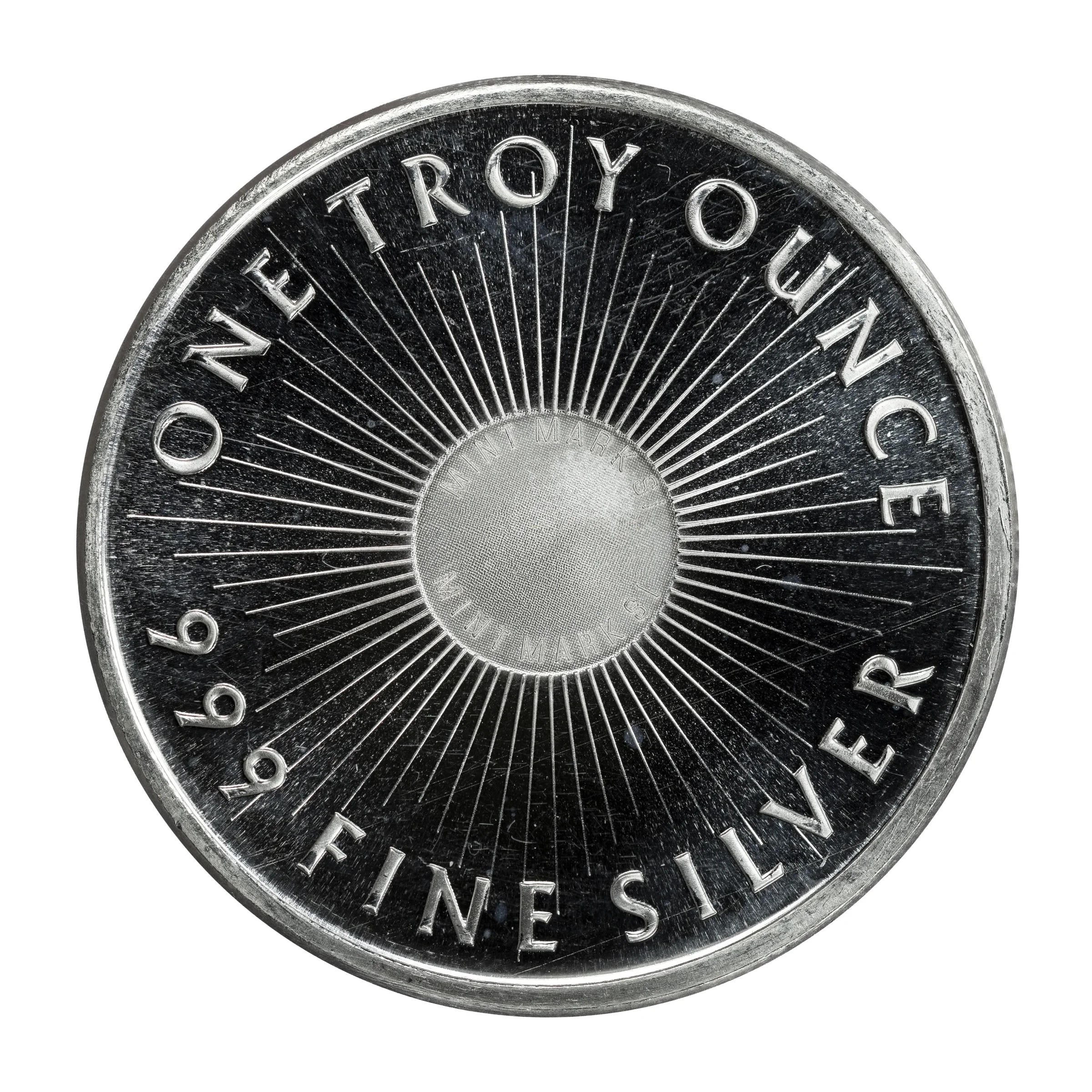 Sunshine Minting 1 oz Silver Round - Mint Mark SI Security - Image 2