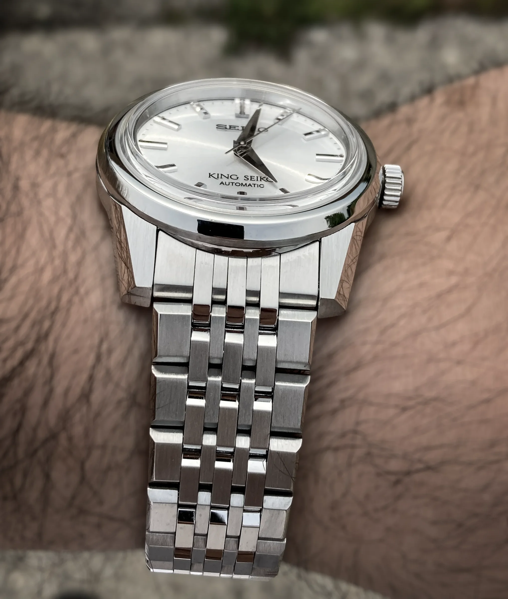 King Seiko SDKS001 SPB279 Silver Dial 37mm - Pre-Owned Excellent - Image 5