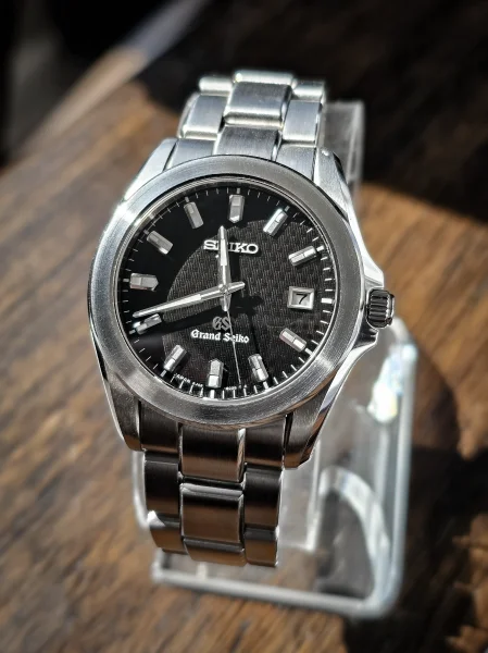 Grand Seiko SBGF021 Black Dial 38mm - High Accuracy Quartz