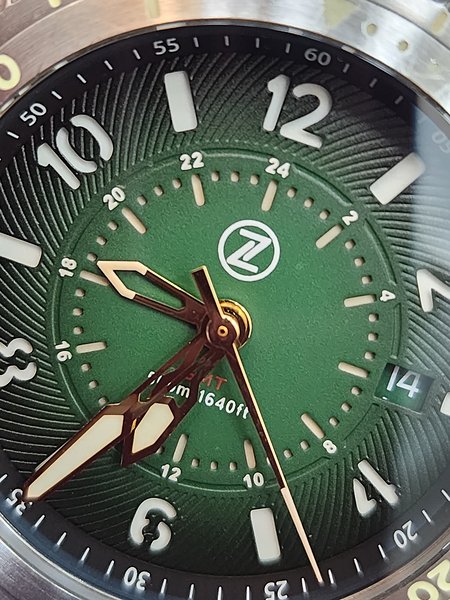 Zelos Thresher Hunter Green